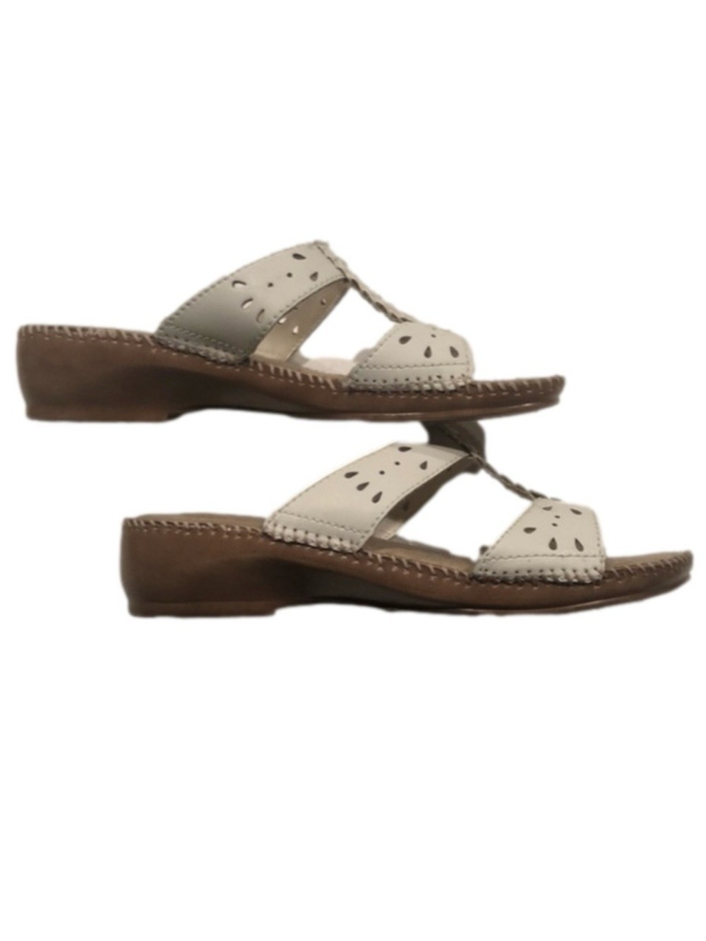 DR. SCHOLL’S  “Dolly II” White Women’s Sandal Size 6